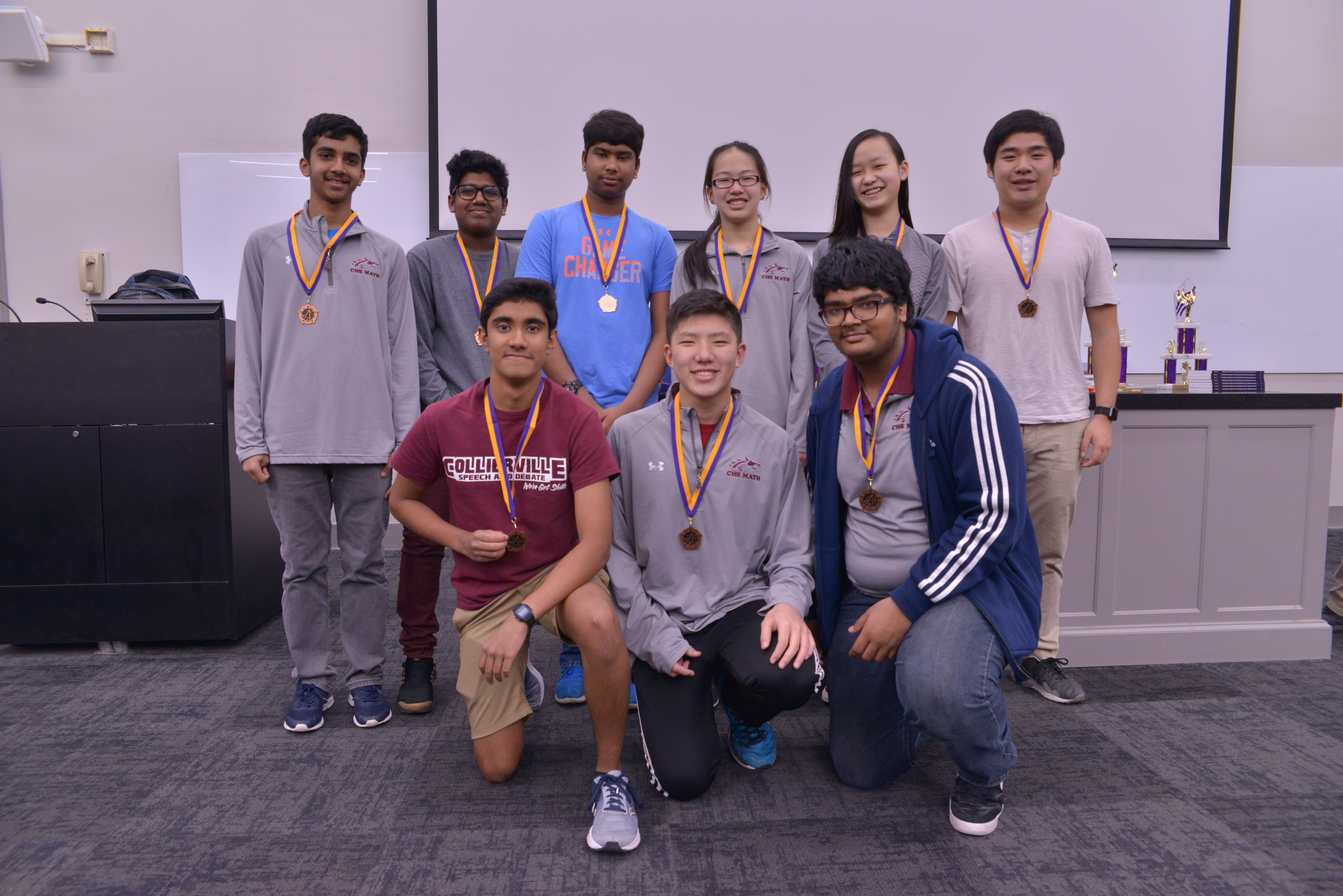 ** The Bronze Medal Team: **